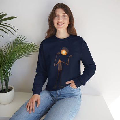 Victory Lamp Crewneck Sweatshirt - Unisex Heavy Blend™ Crewneck Sweatshirt