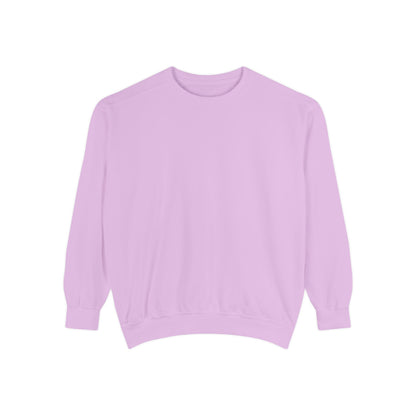 Butterfly Design Unisex Garment-Dyed Sweatshirt - Butterfly Sweatshirt