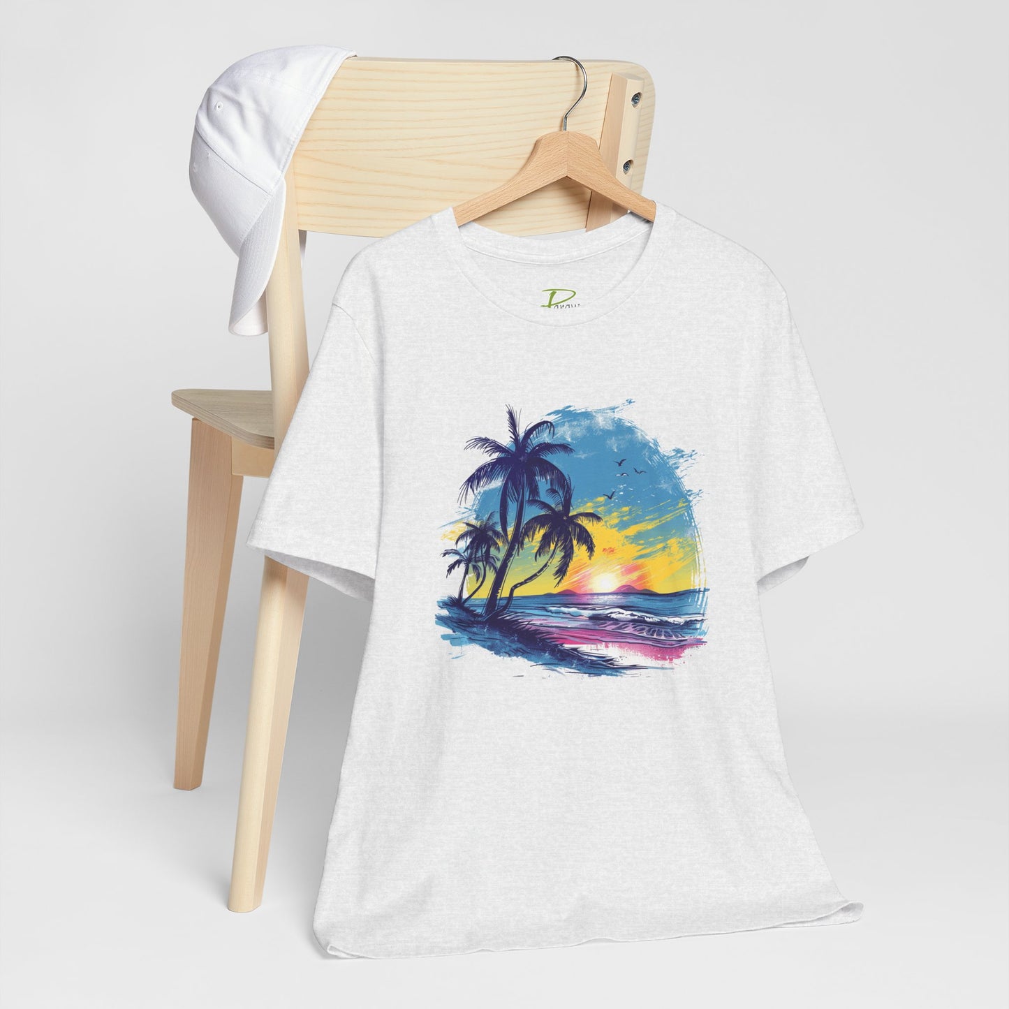 Island Beach Dreams T-shirt - Lightweight Fabric Tee