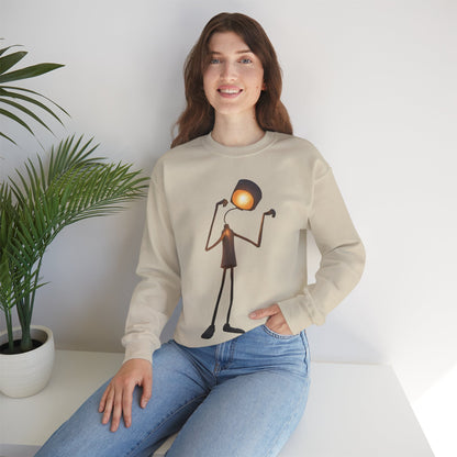 Victory Lamp Crewneck Sweatshirt - Unisex Heavy Blend™ Crewneck Sweatshirt