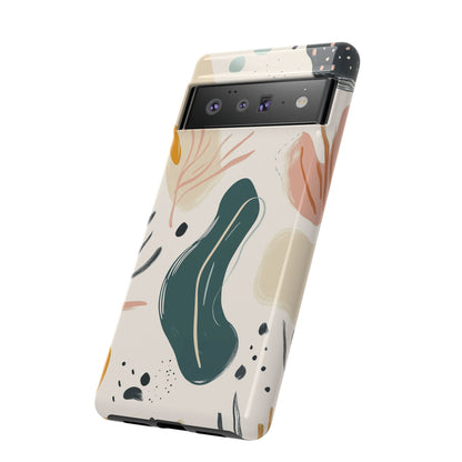 Phone Case with Abstract Art design - iPhone, Samsung, and Google case