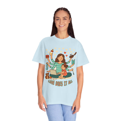 Love Does It All Garment-Dyed T-shirt - Perfect Gift for Moms