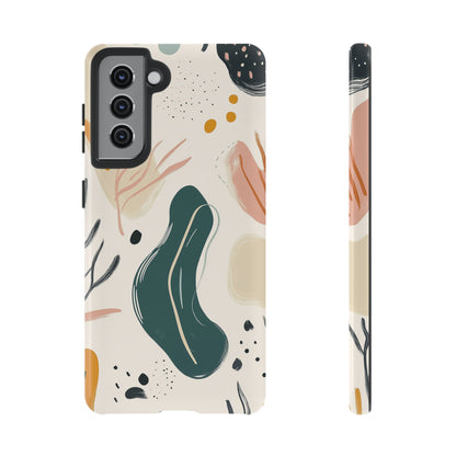 Phone Case with Abstract Art design - iPhone, Samsung, and Google case