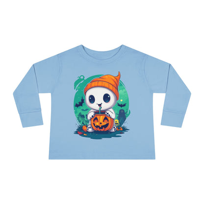 Toddler Long Sleeve Tee - Cute Halloween Design - Soft & Cozy Toddler Shirt