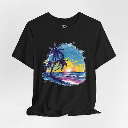 Island Beach Dreams T-shirt - Lightweight Fabric Tee