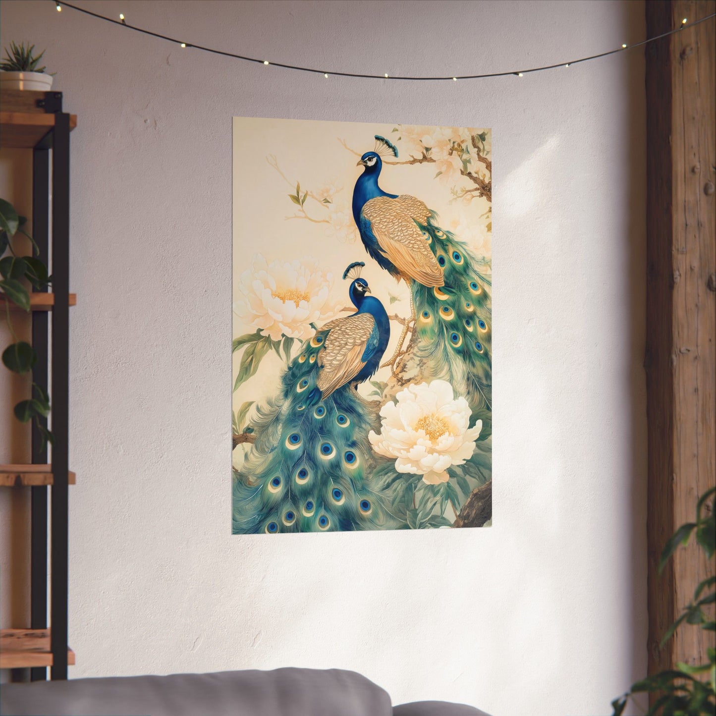 peacock home décor