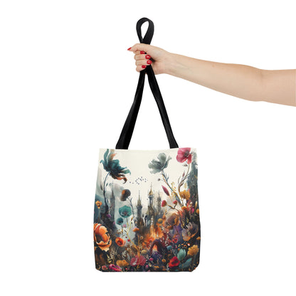 Nature and Castle Tote Bag