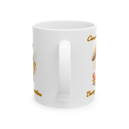 Chillaxing Duck Ceramic Mug - Fun Coffee Cup for Relaxation Lovers