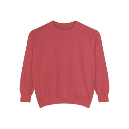 Butterfly Design Unisex Garment-Dyed Sweatshirt - Butterfly Sweatshirt
