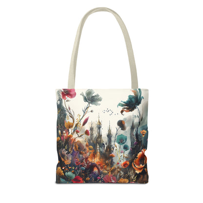 Nature and Castle Tote Bag