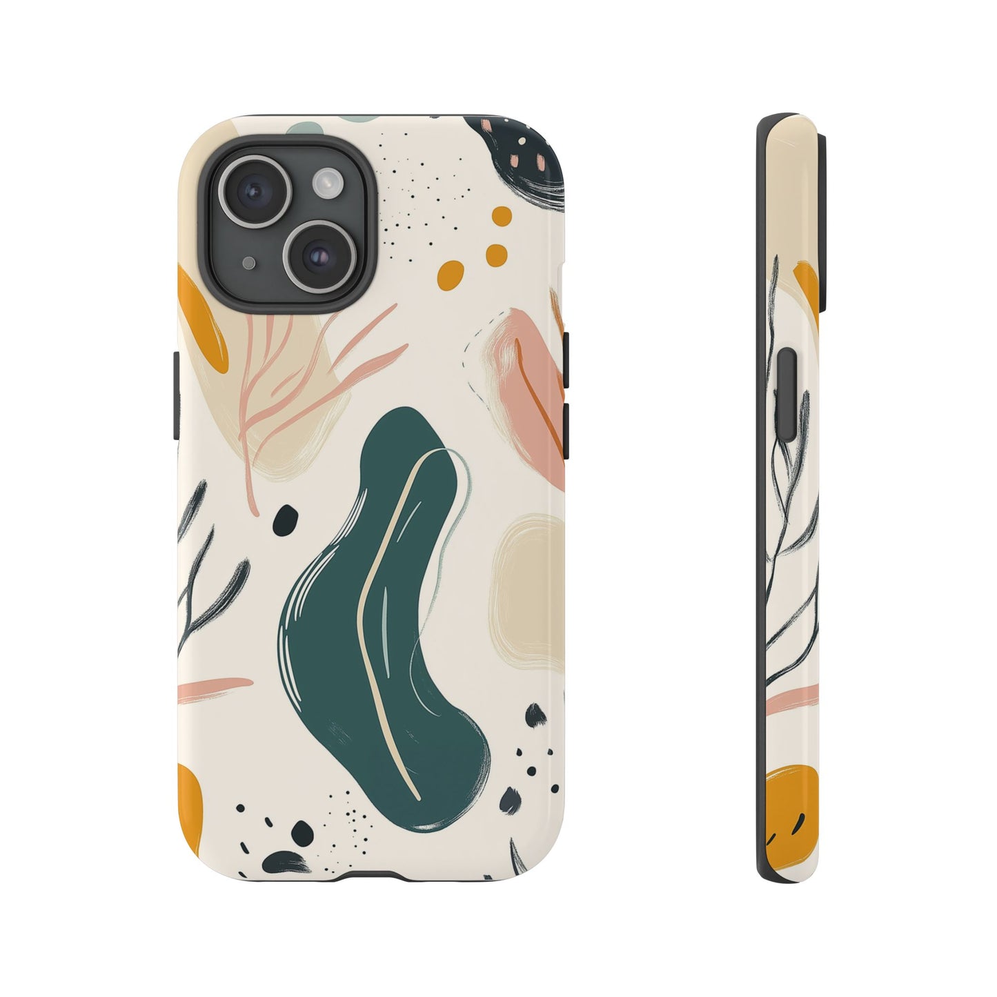 Phone Case with Abstract Art design - iPhone, Samsung, and Google case