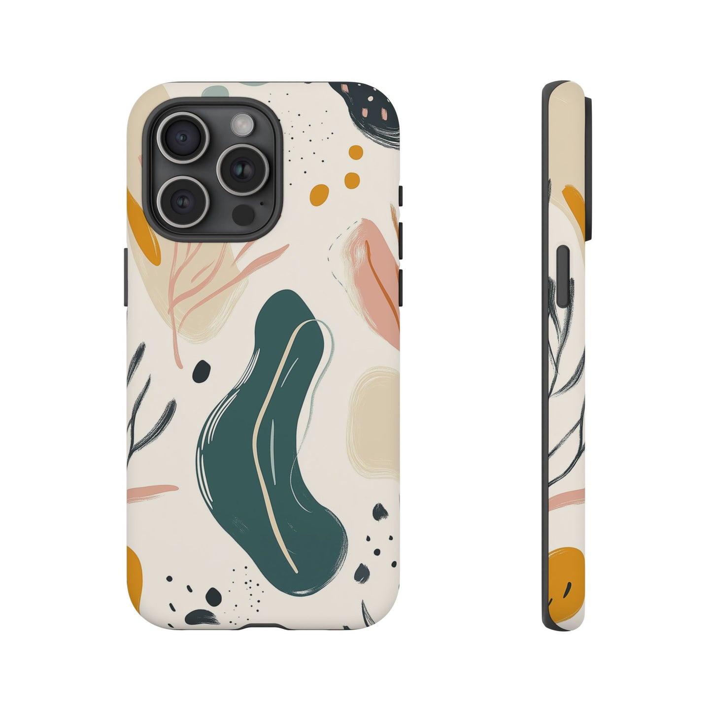 Phone Case with Abstract Art design - iPhone, Samsung, and Google case