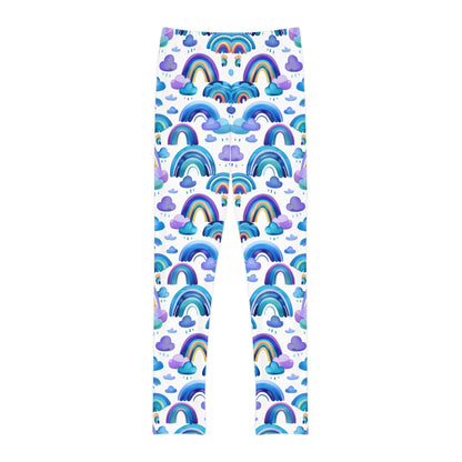 Rainbow Radiance: Youth Full-Length Leggings
