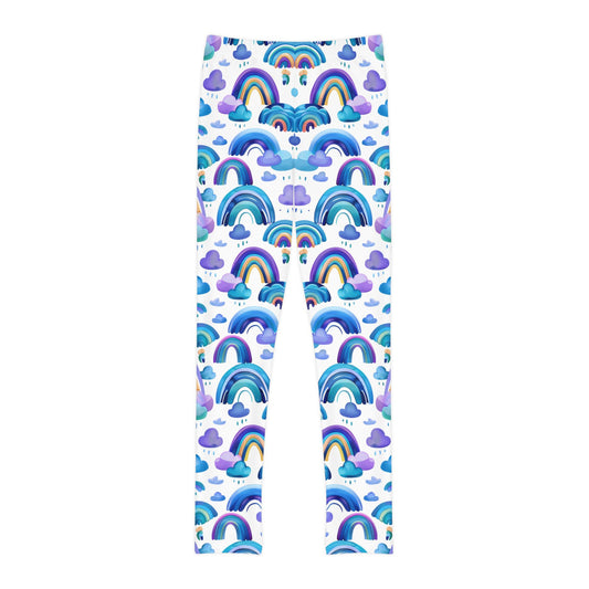 Rainbow Radiance: Youth Full-Length Leggings