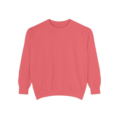 Butterfly Design Unisex Garment-Dyed Sweatshirt - Butterfly Sweatshirt