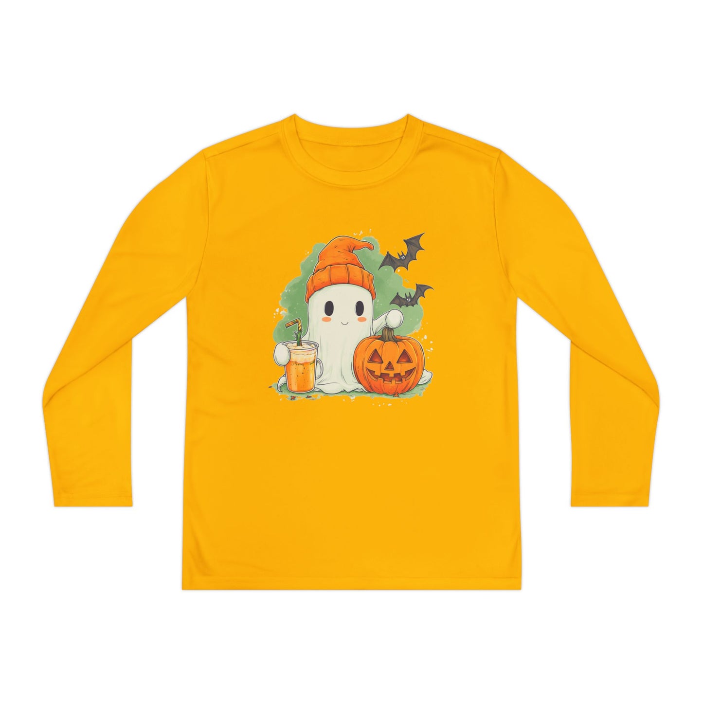 Halloween Youth Long Sleeve Competitor Tee