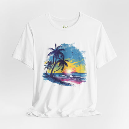 Island Beach Dreams T-shirt - Lightweight Fabric Tee