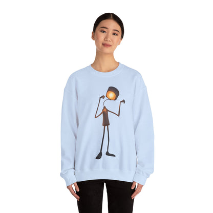 Victory Lamp Crewneck Sweatshirt - Unisex Heavy Blend™ Crewneck Sweatshirt