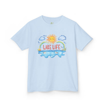Kids Lake Life Tee - Fun and Playful Summer Shirt for Outdoor Adventures