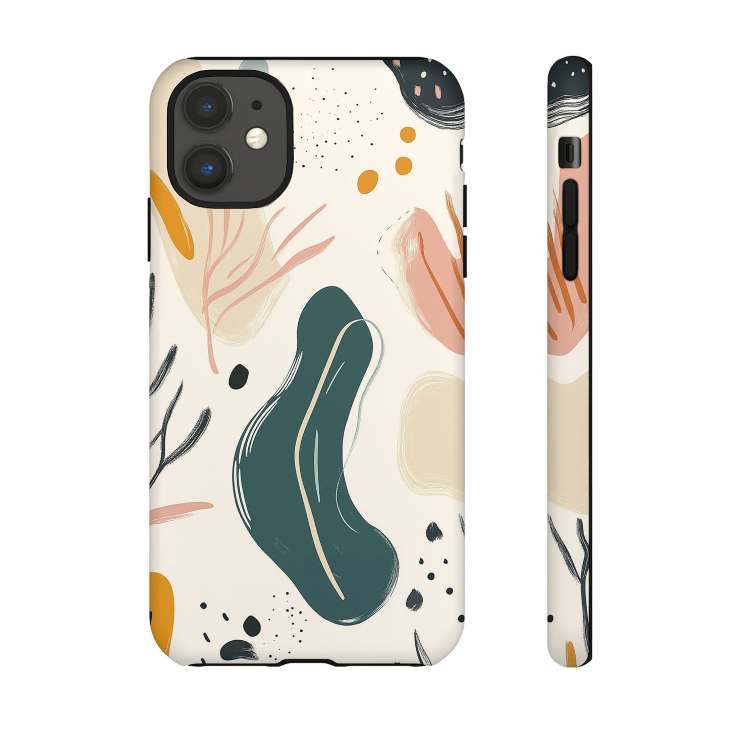 Phone Case with Abstract Art design - iPhone, Samsung, and Google case