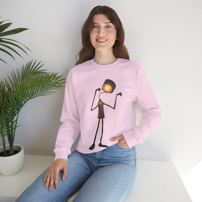 Victory Lamp Crewneck Sweatshirt - Unisex Heavy Blend™ Crewneck Sweatshirt