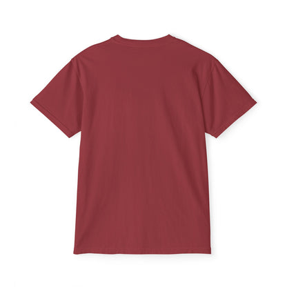 Cute 3D Cats in Pocket T-Shirt - Unisex Garment-Dyed Pocket Tee