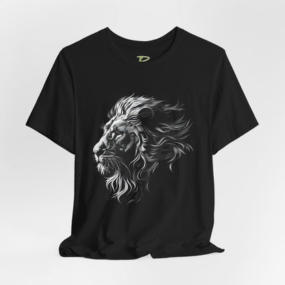 Regal Silver 3D Lion  T-Shirt