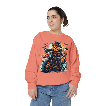 Cool & Spooky Unisex Garment-Dyed Sweatshirt