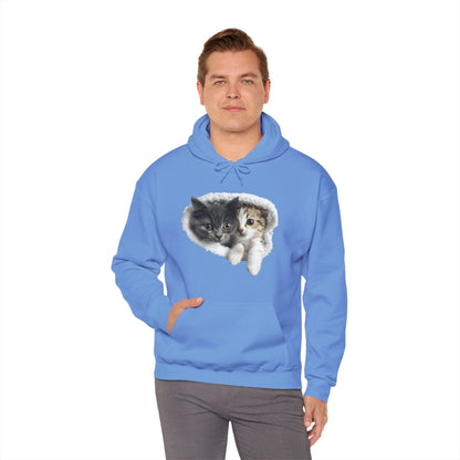 Cute Cat Design for Cat Lovers - Unisex Heavy Blend™ Hooded Sweatshirt