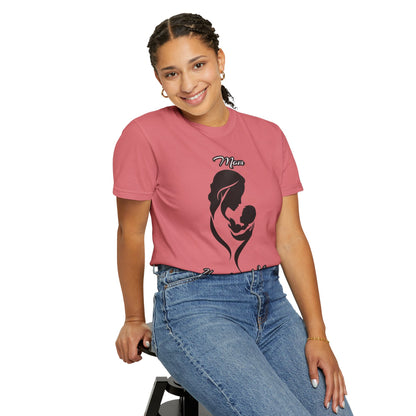 Garment-Dyed T-shirt - Mom's Unconditional Love Design