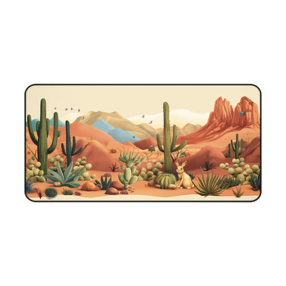 Desert Landscape Mousepad  31" × 15.5"