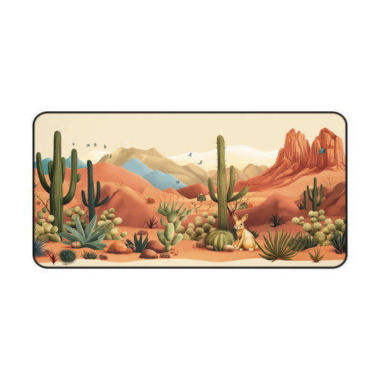 Desert Landscape Mousepad  31" × 15.5"