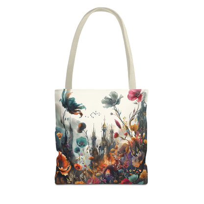 Nature and Castle Tote Bag