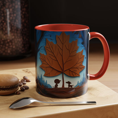 Autumn Leaf Ceramic Mug (11oz, 15oz)