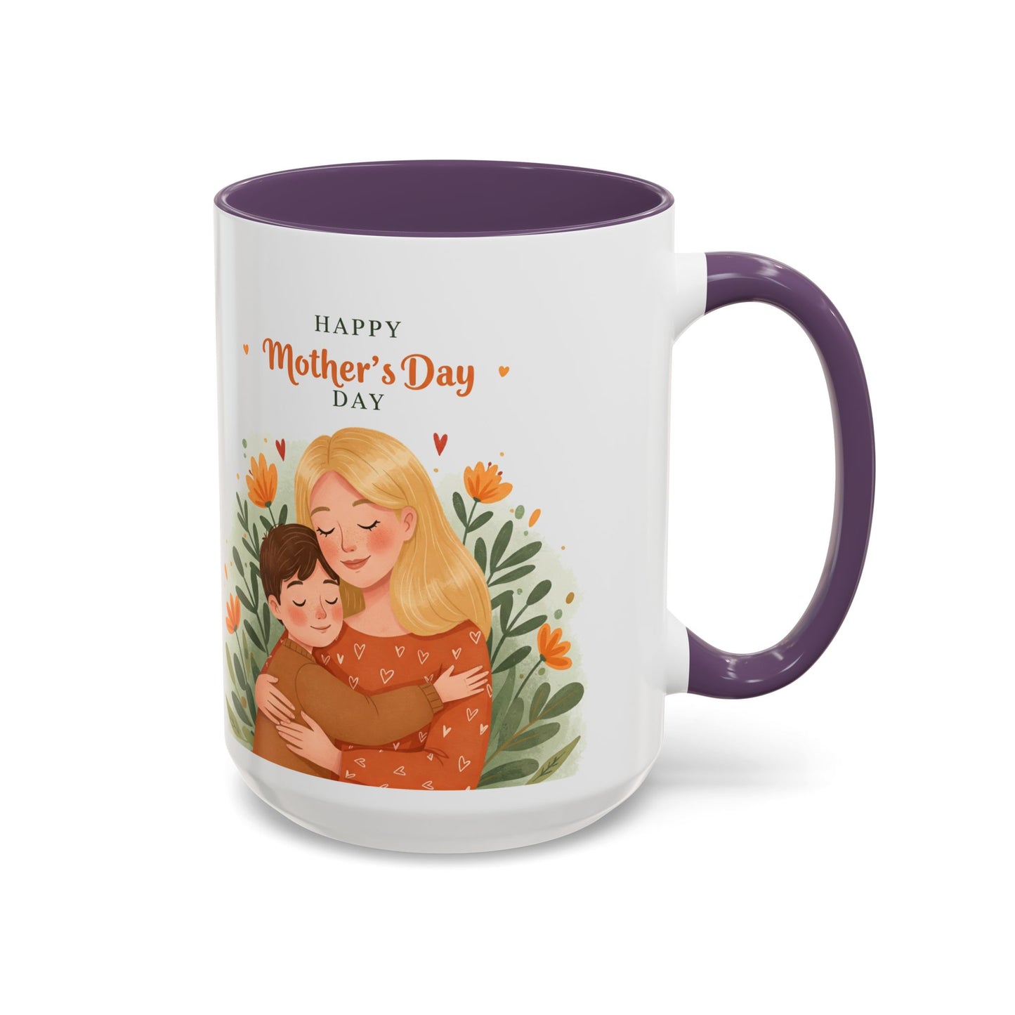 Happy Mother's Day Accent Coffee Mug - 11/15oz Gift for Moms