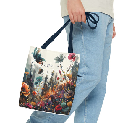 Nature and Castle Tote Bag