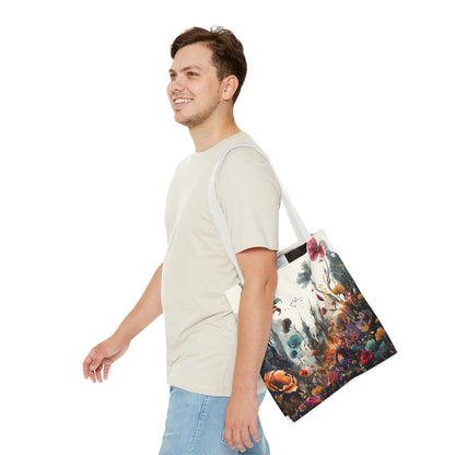 Nature and Castle Tote Bag