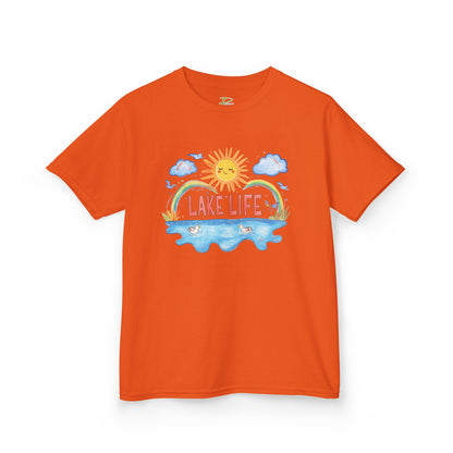Kids Lake Life Tee - Fun and Playful Summer Shirt for Outdoor Adventures
