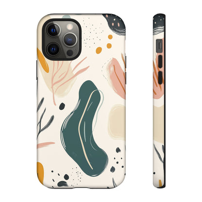 Phone Case with Abstract Art design - iPhone, Samsung, and Google case