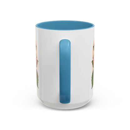 Elegant Floral Accent Coffee Mug - Perfect Gift for Garden Lovers