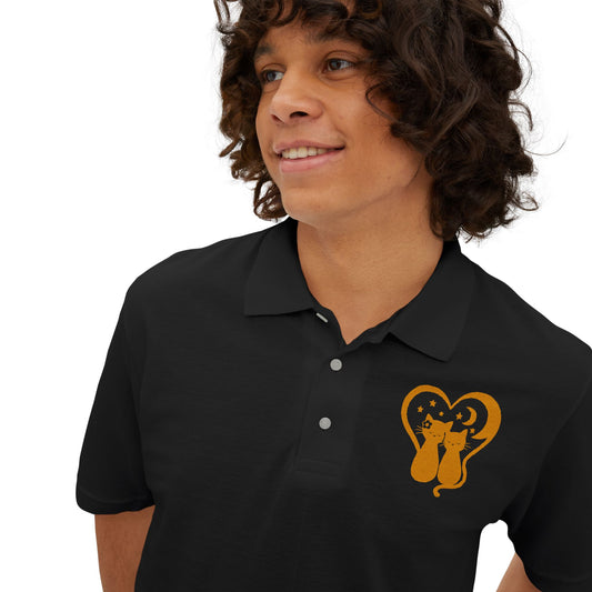 Casual Comfort Men's Polo with Unique Design
