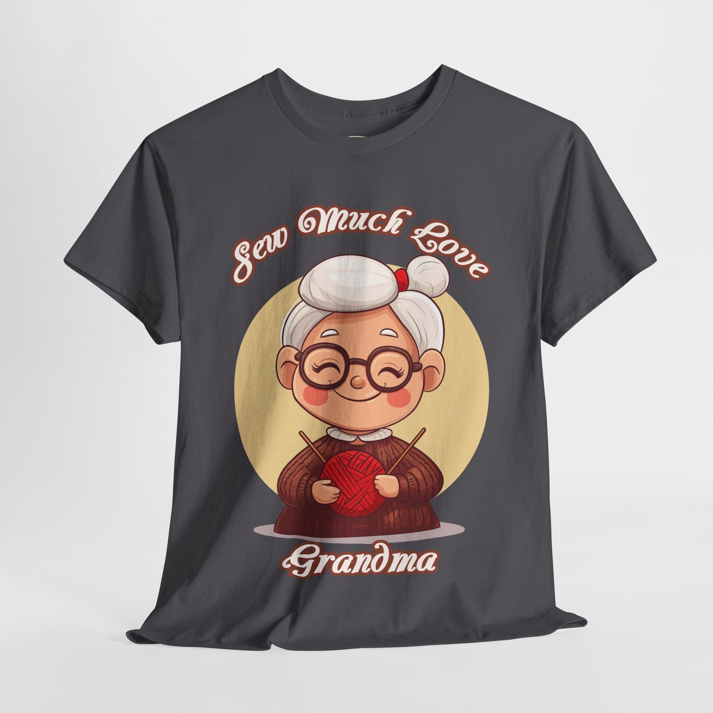 Sew Much Love Grandma Unisex Heavy Cotton Tee
