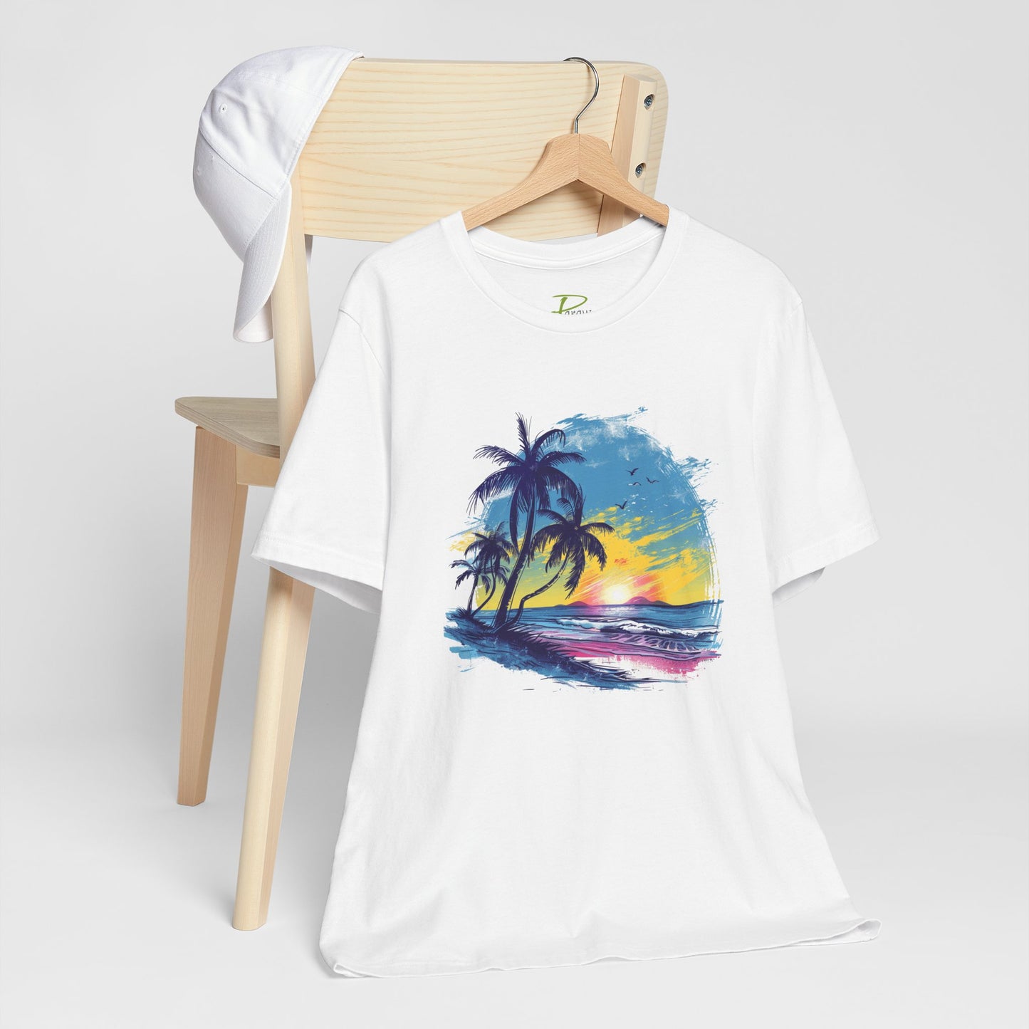 Island Beach Dreams T-shirt - Lightweight Fabric Tee