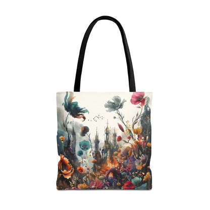 Nature and Castle Tote Bag