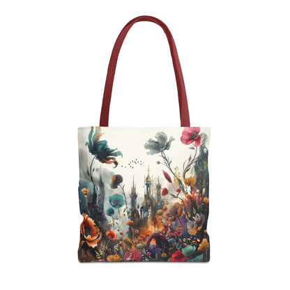 Nature and Castle Tote Bag