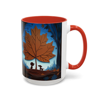 Autumn Leaf Ceramic Mug (11oz, 15oz)