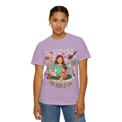 Love Does It All Garment-Dyed T-shirt - Perfect Gift for Moms