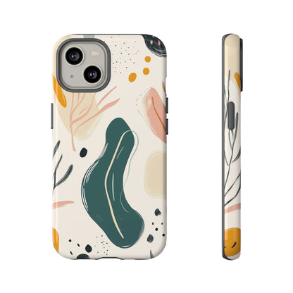 Phone Case with Abstract Art design - iPhone, Samsung, and Google case