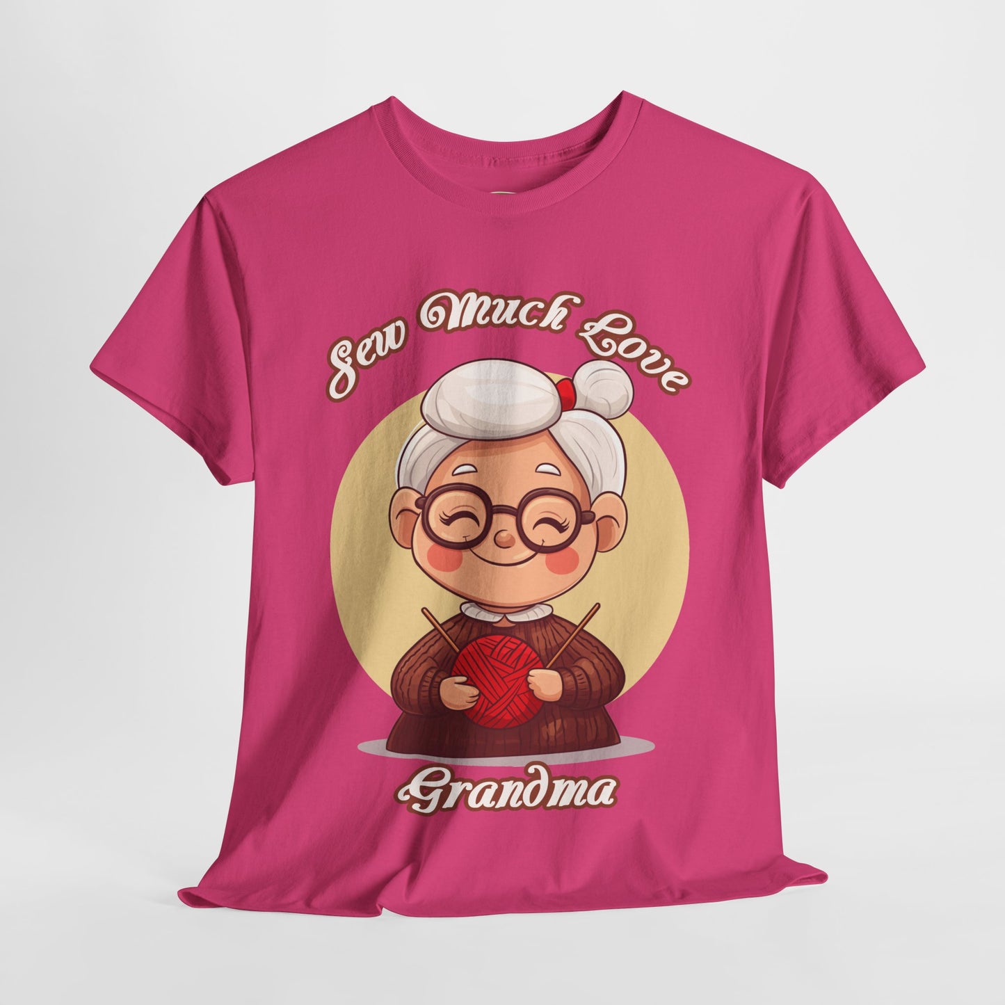 Sew Much Love Grandma Unisex Heavy Cotton Tee