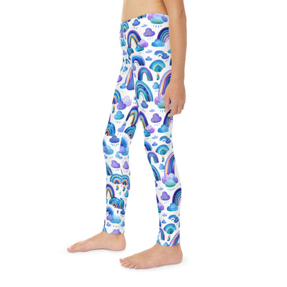 Rainbow Radiance: Youth Full-Length Leggings